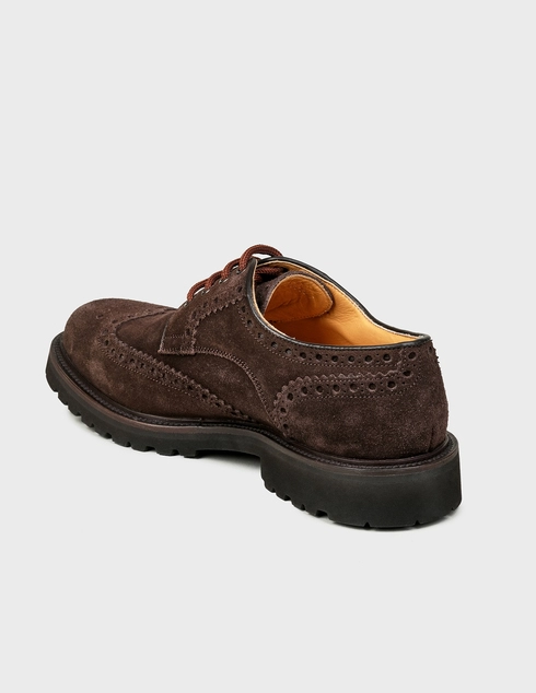 мужские коричневые Дерби Pellettieri di Parma Pel-3300070482-brown - фото-2