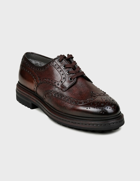 коричневые Дерби Santoni Sant-AW19-20-MGMG16231JL9ANOES55-brown
