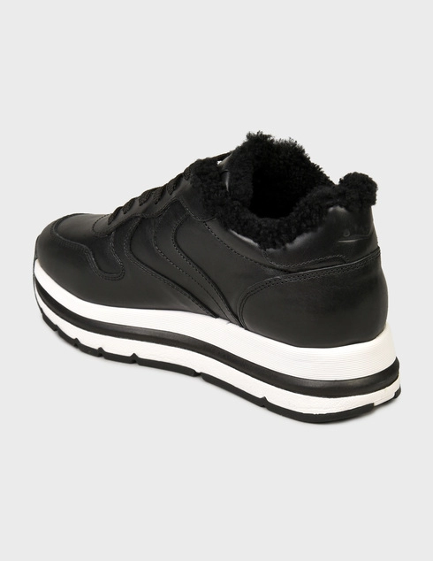 женские черные Кроссовки Voile Blanche 508_black - фото-2