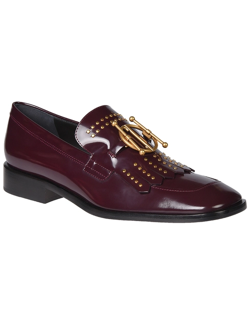 бордовые Лоферы Christian Dior KCB164SCA16V-1819_bordo