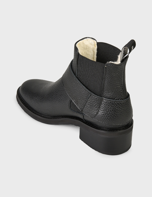 женские черные Ботинки Pollini 2107-black - фото-2
