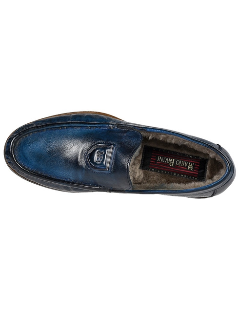 синие мужские Туфли Mario Bruni 524-blue 8240 грн