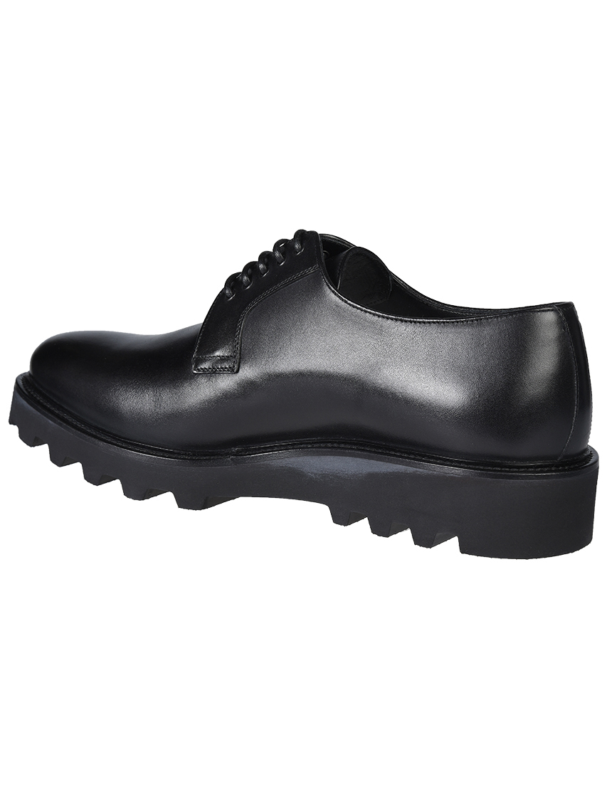 мужские черные Дерби A.Testoni 47406-98900_black - фото-2