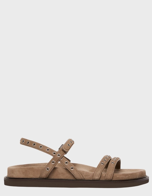 женские коричневые замшевые Сандалии Marella 35211267.1 - фото-5