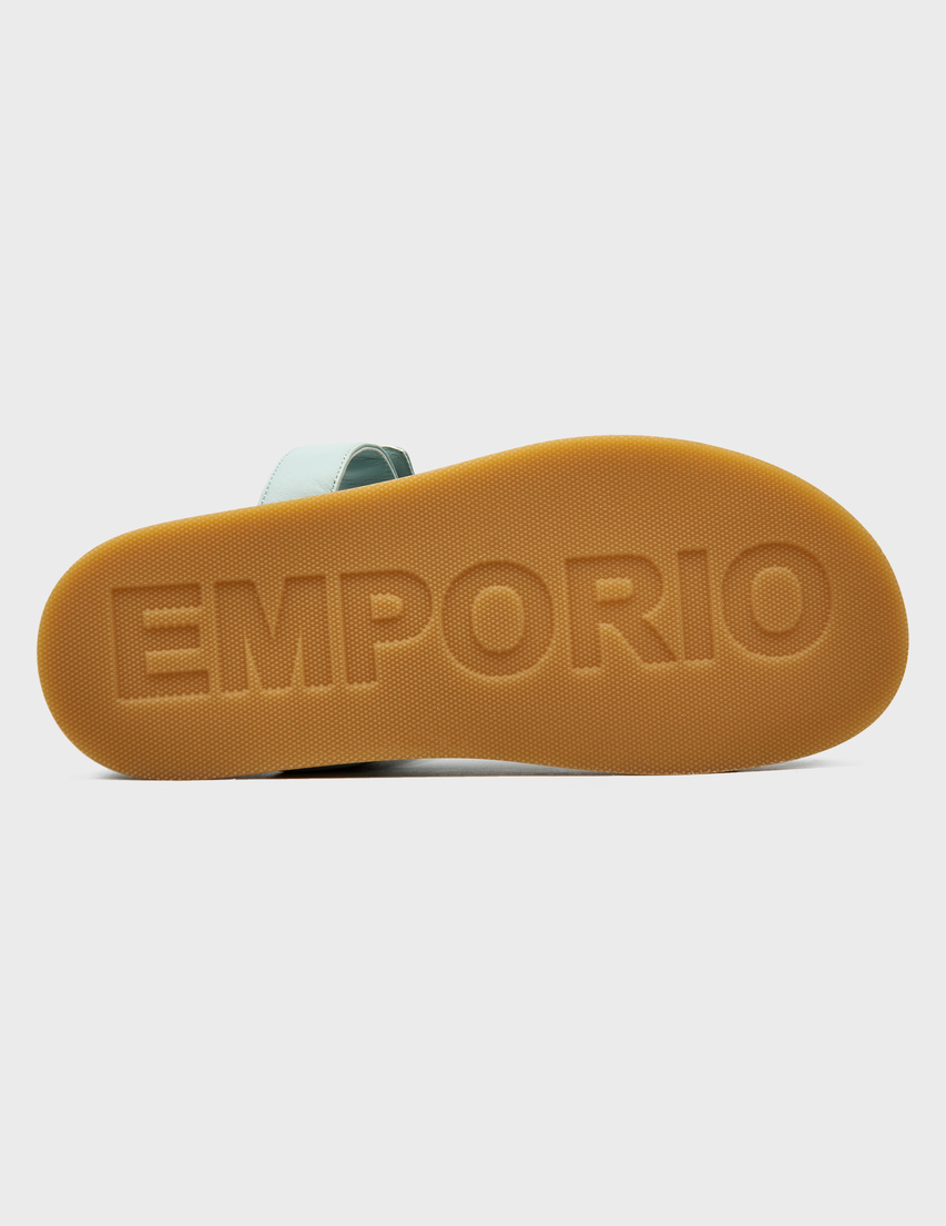 бирюзовые Шлепанцы Emporio Armani 778-mentol размер - 36