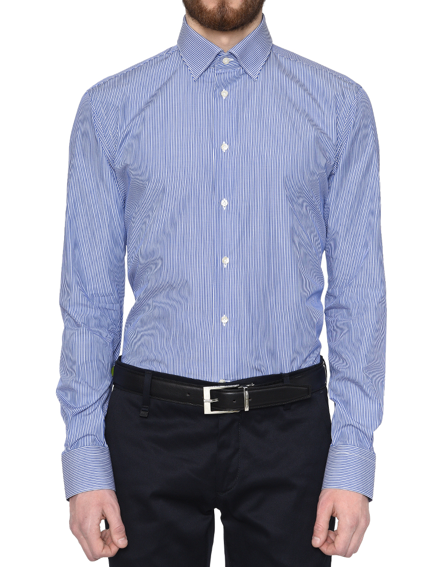 Мужская рубашка ENRICO COVERI A62502_blue
