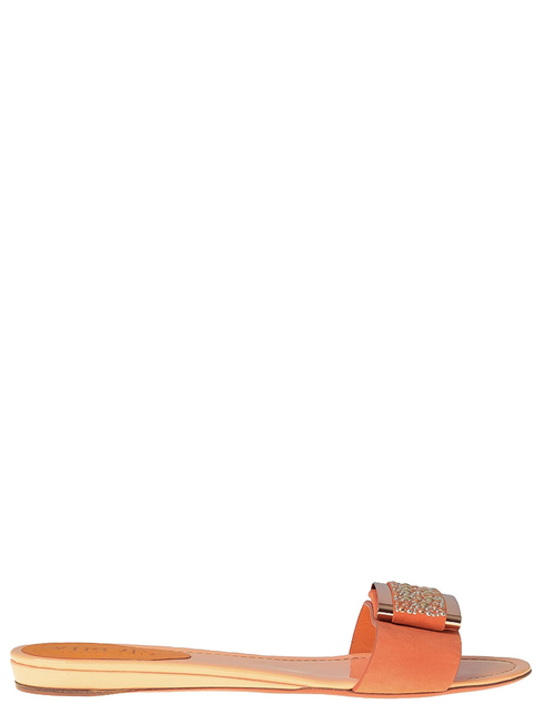 оранжевые Шлепанцы Virois Chaussures 007_orange