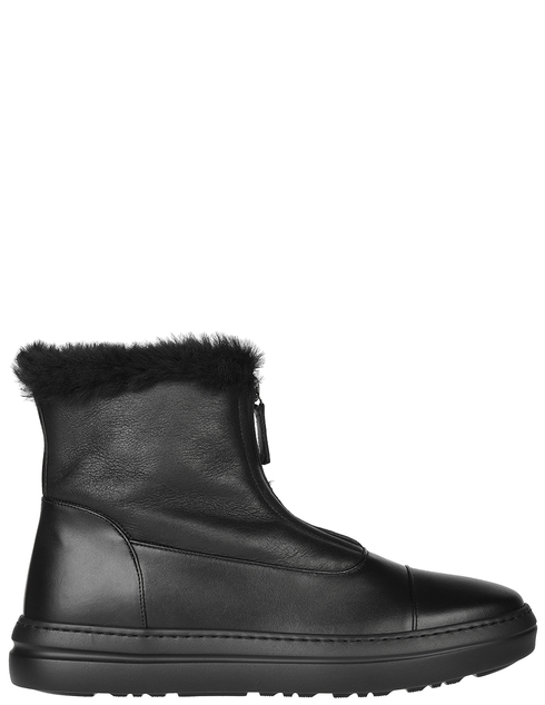 мужские черные кожаные Ботинки Loriblu 17C_black - фото-5