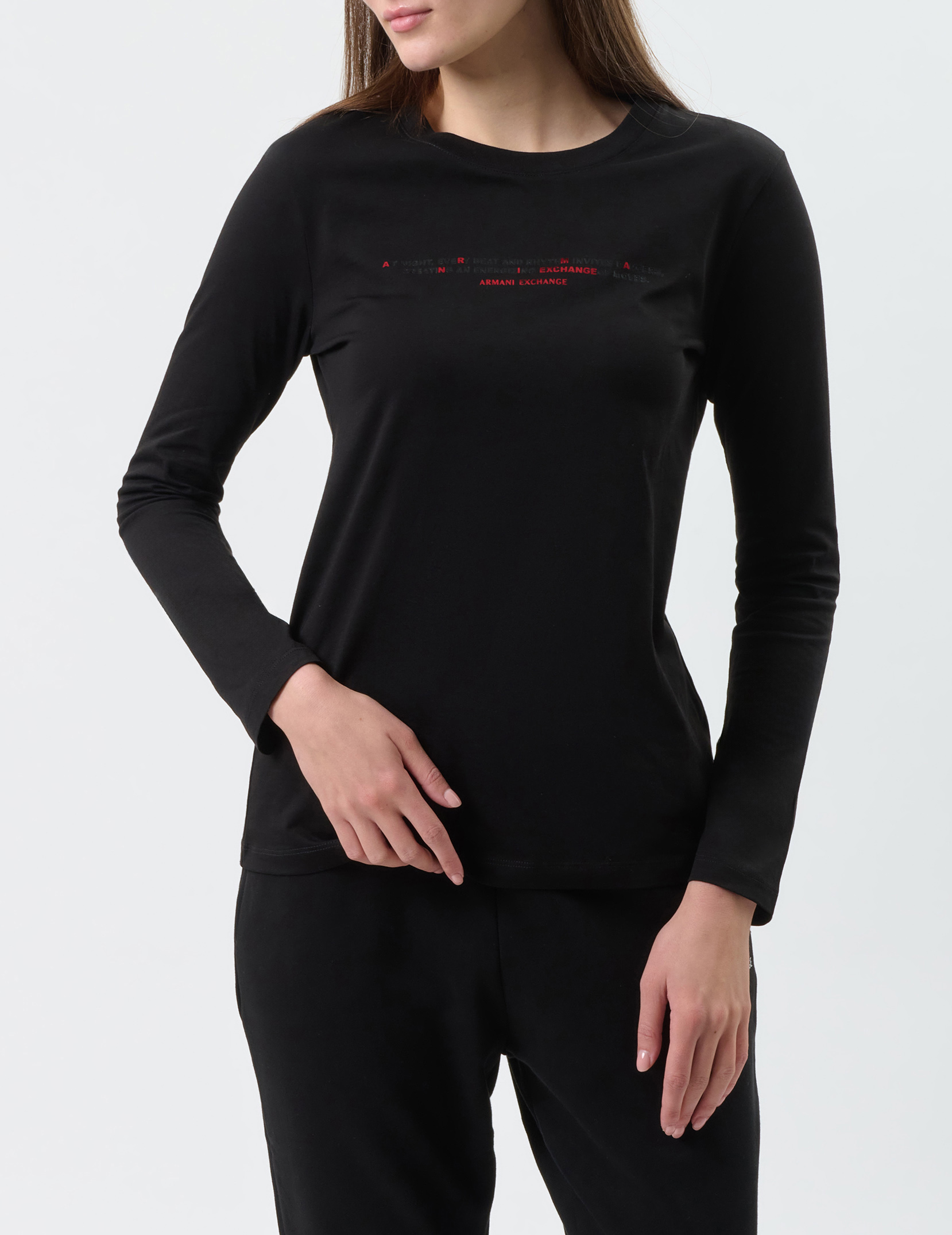 

Лонгслив, Черный