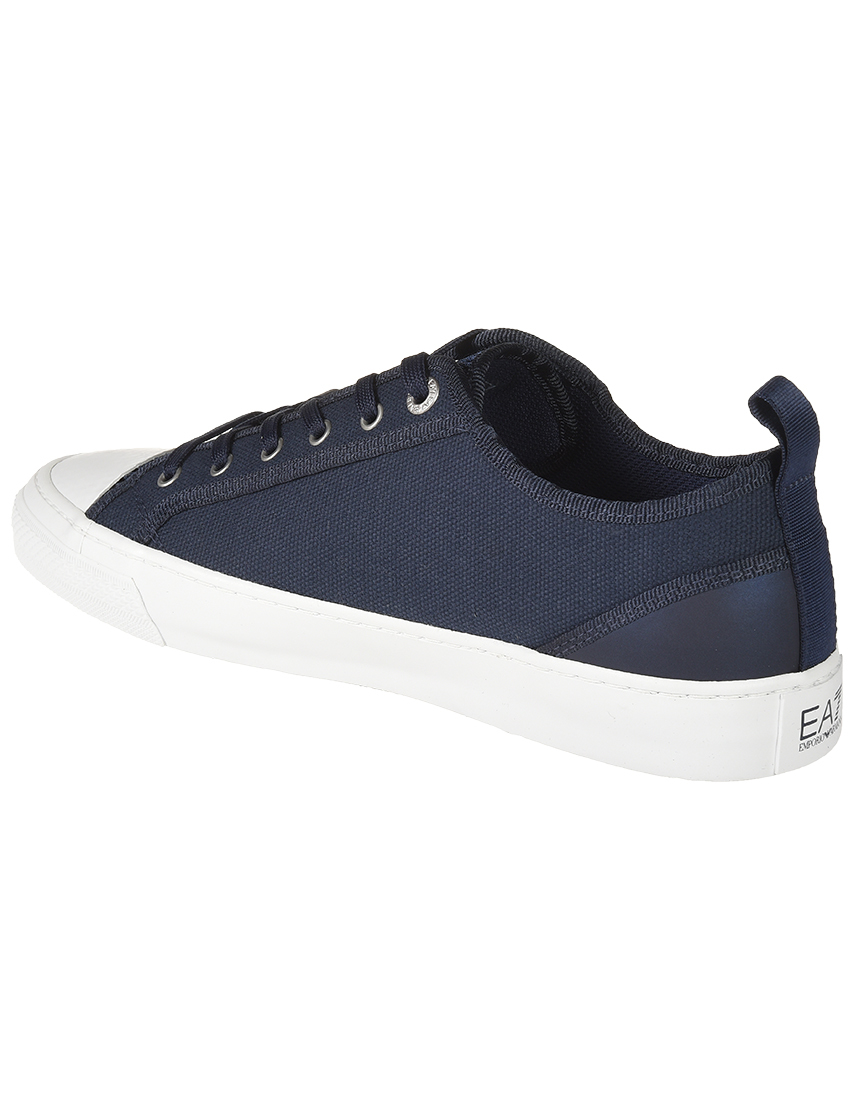 мужские синие Кеды Ea7 Emporio Armani 038-285_blue - фото-2