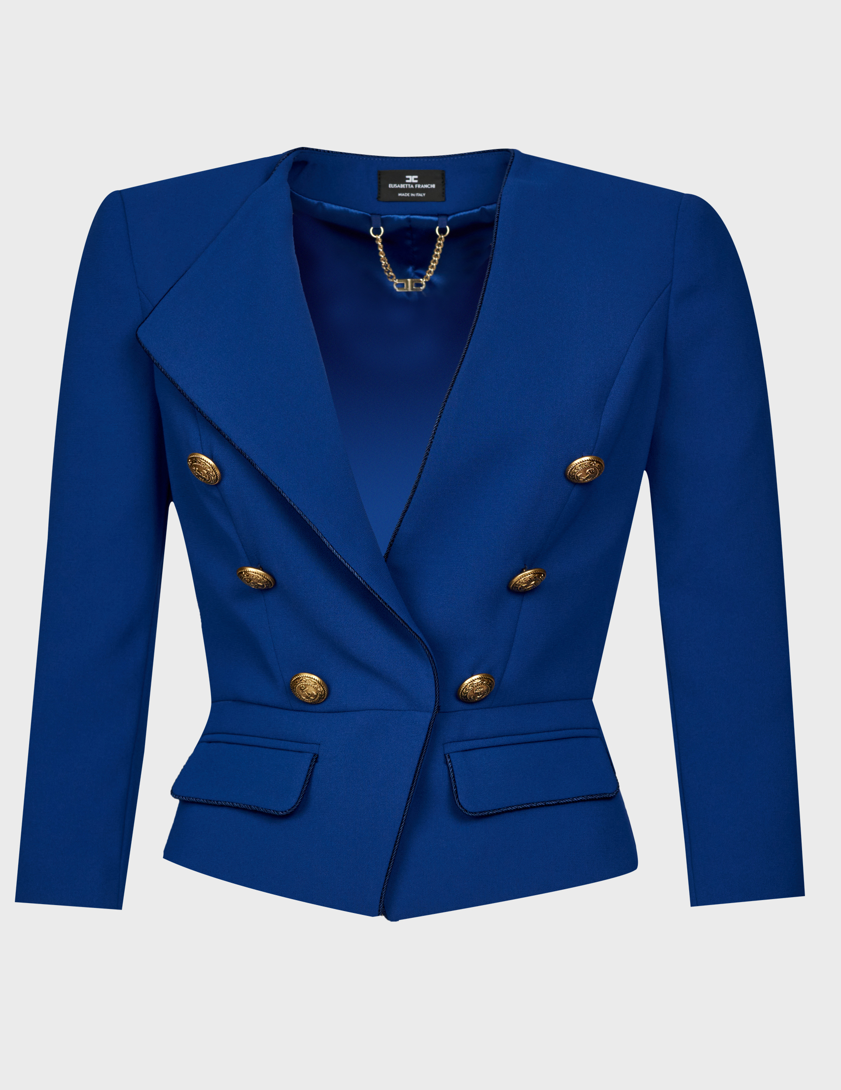 Синий пиджак женский