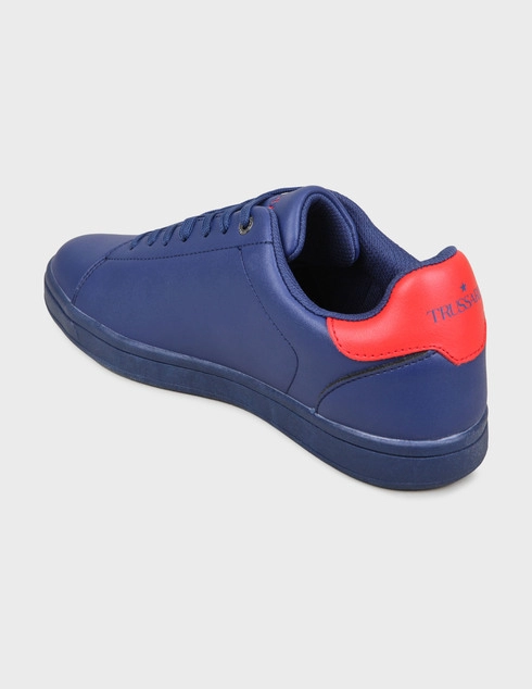 мужские синие Кеды Trussardi 77A00241-U709-blue - фото-2