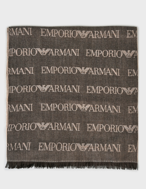 Emporio Armani 625053-wool-logo-brown фото-2