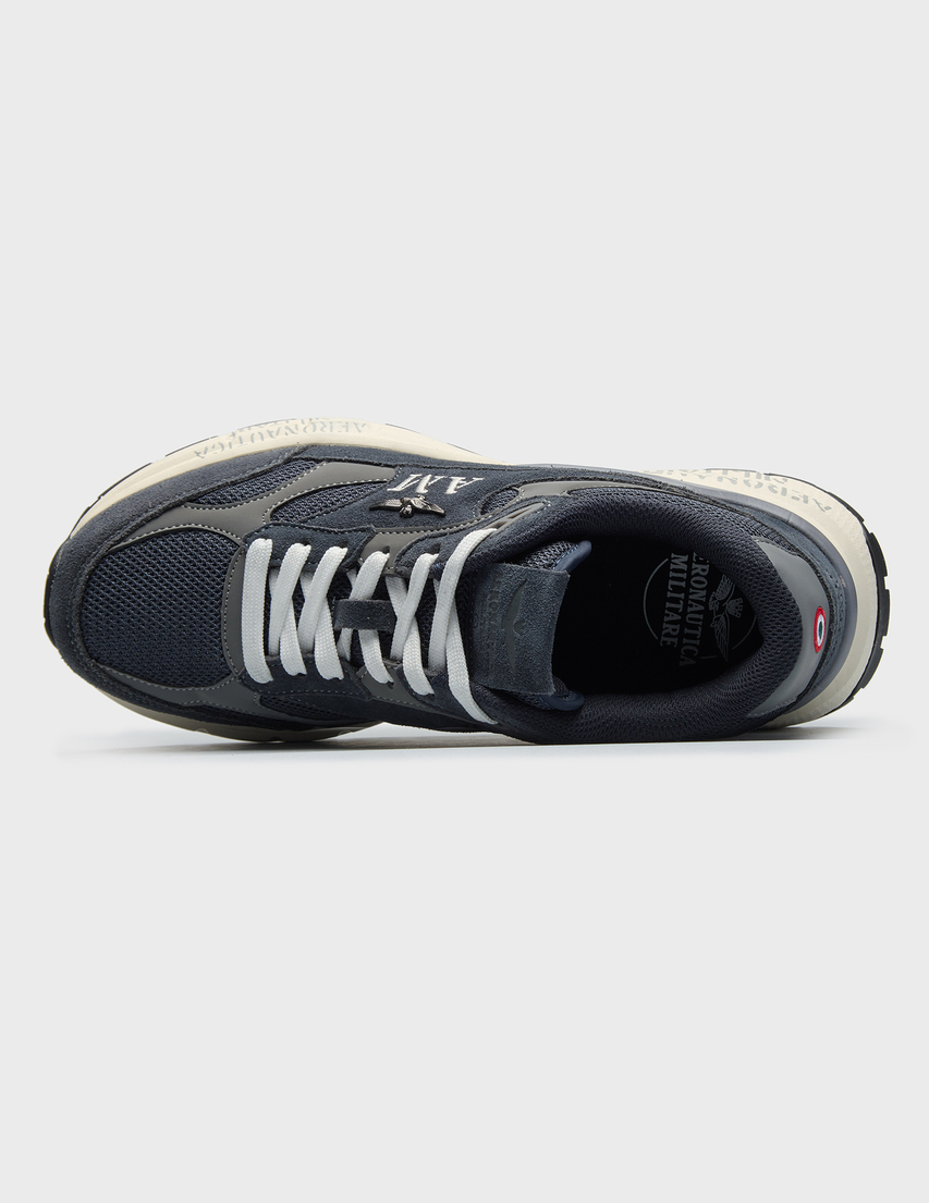 серые мужские Кроссовки Aeronautica Militare 4248_gray 6396 грн