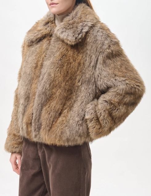 Icona LE008-fur-revers_brown фото-3