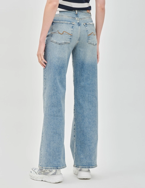 7 For All Mankind ULTRA-HIGH-RISE-JO_blue фото-4