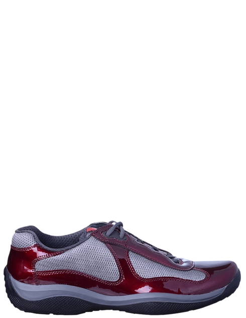 бордовые Кроссовки Prada PS0906O09ZF0BBQ