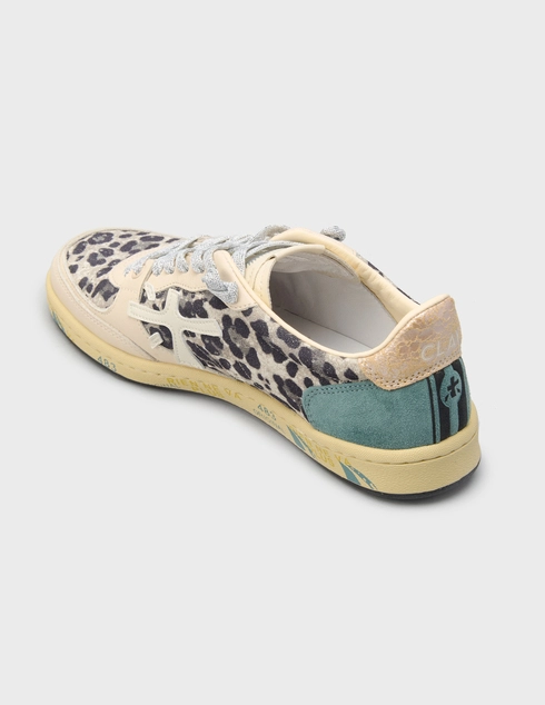 женские многоцветные Кеды Premiata BSKTCLAD_8169 - фото-2