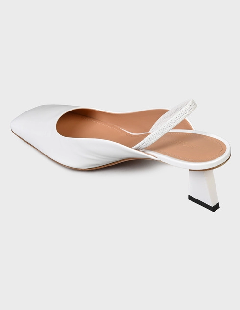 женские белые Босоножки Sportmax 1004-Sportmax-white - фото-2