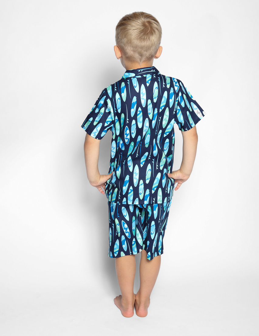 Cyberjammies Elliot-6579-Surfboard-Print_blue фото-2