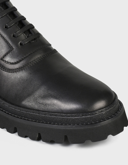 мужские черные кожаные Туфли Baldinini 115-black - фото-5