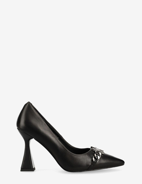 женские черные кожаные Туфли Karl Lagerfeld ws111_black - фото-5