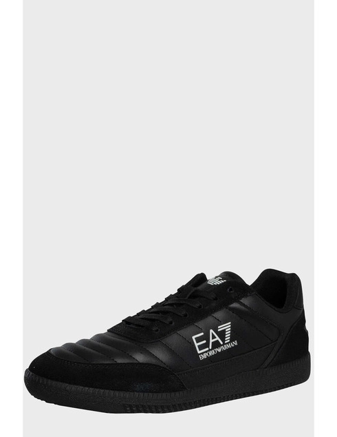 мужские черные Кеды Ea7 Emporio Armani EA7_10864 - фото-2