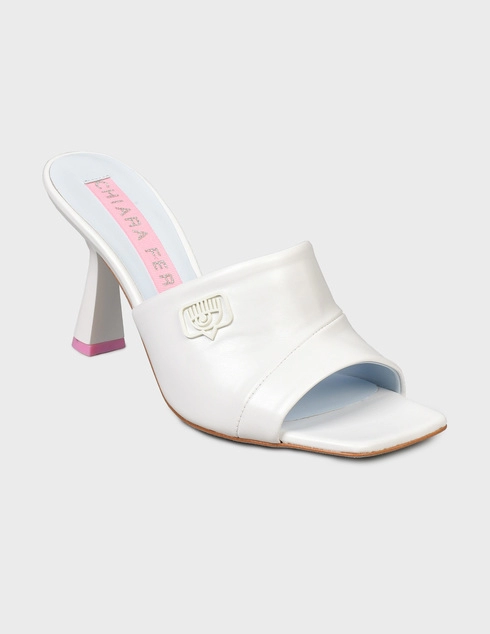 белые Мюли Chiara Ferragni CF2943-009_white