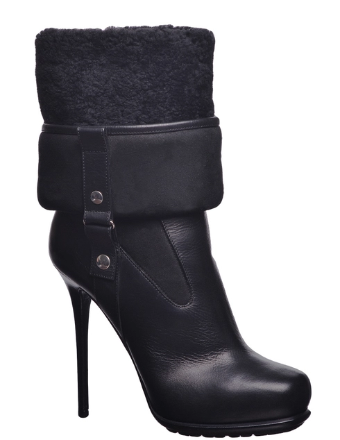 черные Полусапоги Gianmarco Lorenzi 1778-black