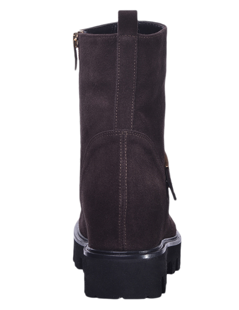 женские коричневые Ботинки Kelton M4014 - фото-2