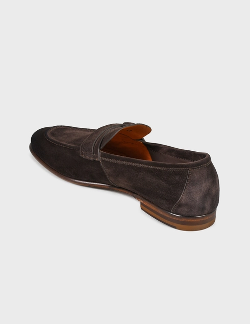 мужские коричневые Лоферы Fabi 0254-brown - фото-2