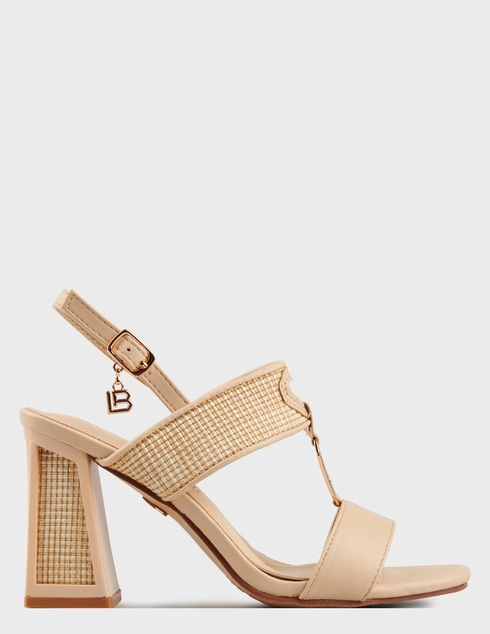 женские бежевые  Босоножки Laura Biagiotti 9058-K-R_beige - фото-5