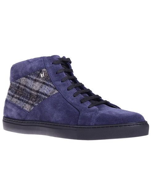 синие Кеды Moreschi 051_blue