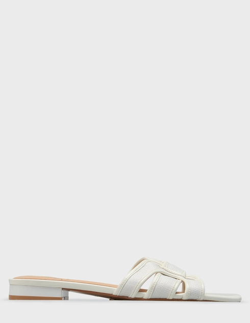 женские белые  Шлепанцы Albano 7075-white - фото-5