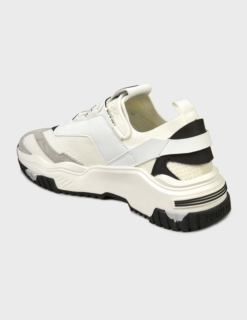 мужские белые Кроссовки Philipp Plein 0096_white - фото-2