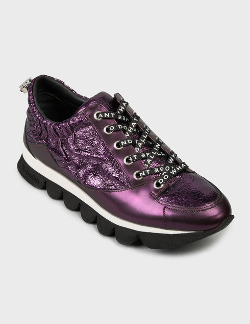 фиолетовые Кроссовки Ballin 19W7006-purple