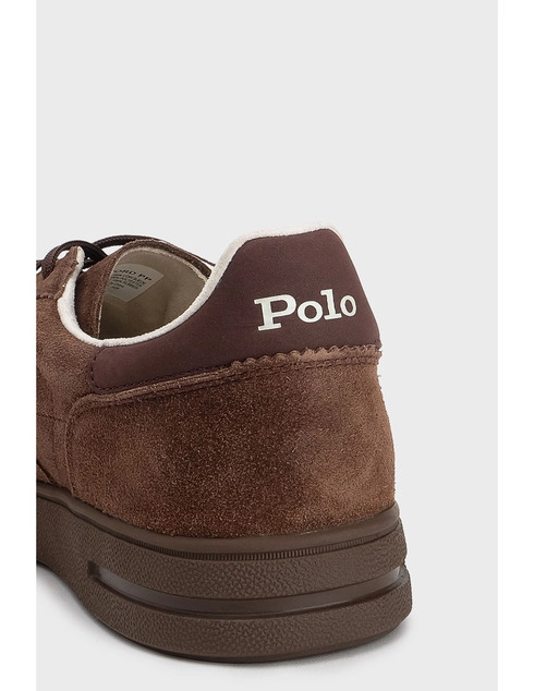 мужские коричневые Кеды Polo Ralph Lauren RALPH_LAUREN_3684 - фото-2