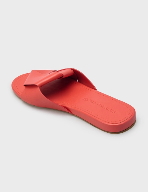 женские красные Шлепанцы Vittorio Virgili 6371-K-corallo_red - фото-2