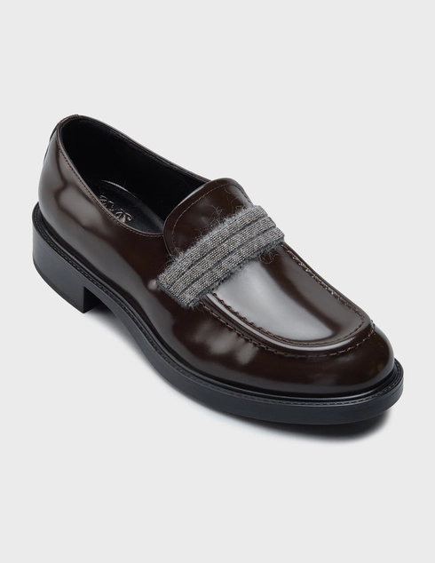 коричневые Лоферы Panicale Cashmere D37MOCCASIN137DMOA-0290_brown