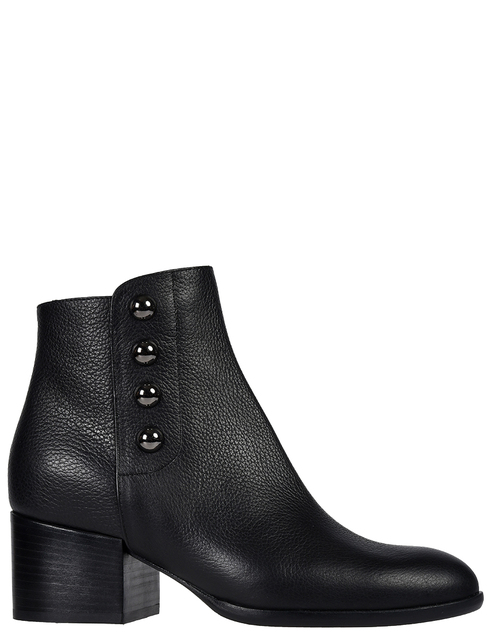 женские черные кожаные Ботинки Norma J.Baker 7151-black - фото-5