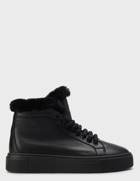 женские черные кожаные Кеды Helena Soretti MARGARET-26-21_black - фото-5