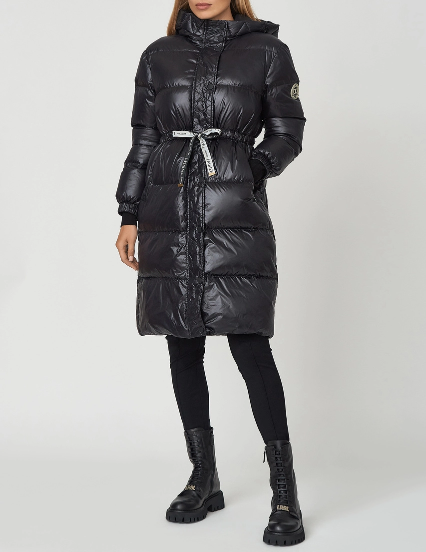 Пуховик Twin-Set 222TP2200-00006_162783 (Чорний) в інтернет