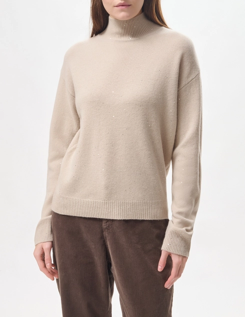 Kaos KT021-wool-paet-light-grey_beige фото-3