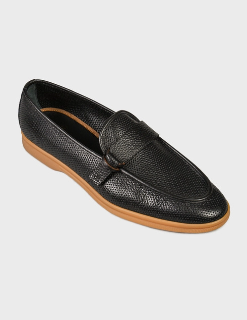 черные Лоферы Fabi 437_black