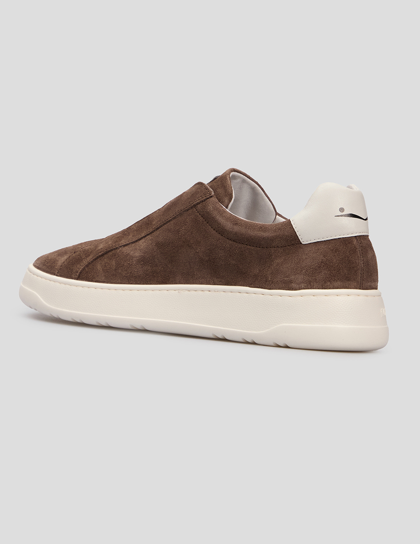 мужские коричневые Кеды Voile Blanche 2019142-1B31_brown - фото-2