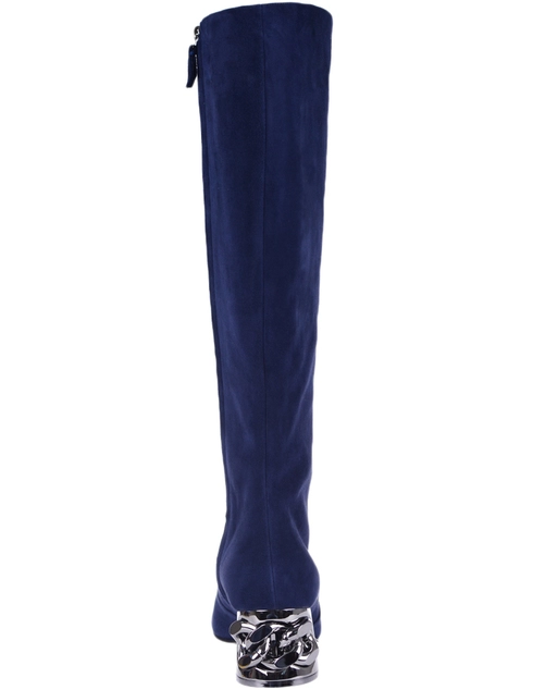 синие Сапоги Casadei AGR-800_blue