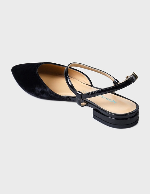 женские черные Босоножки Norma J.Baker 2189_black - фото-2