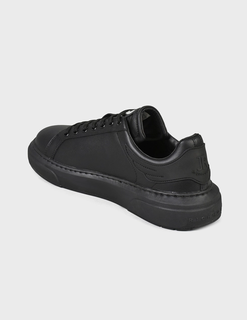 мужские черные Кеды John Richmond 12219-black - фото-2