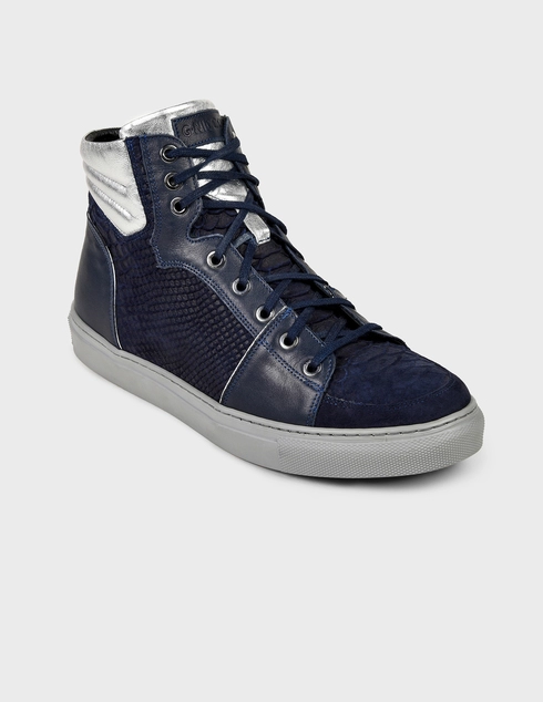 синие Кеды Giatoma Niccoli 02-0386-002-с-blue