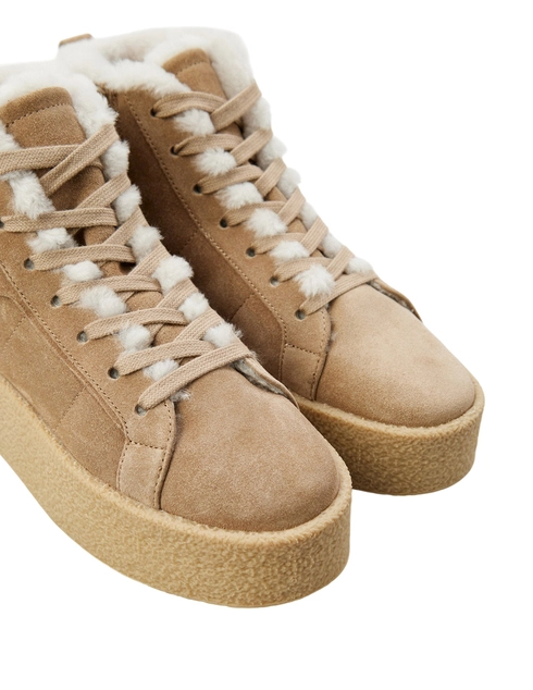 женские бежевые Ботинки Kennel & Schmenger 61.26510.666 - фото-2